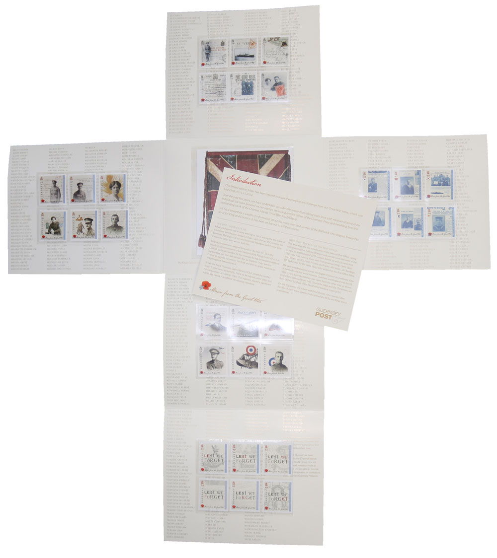 WW1 Memorial Limited Edition Folder